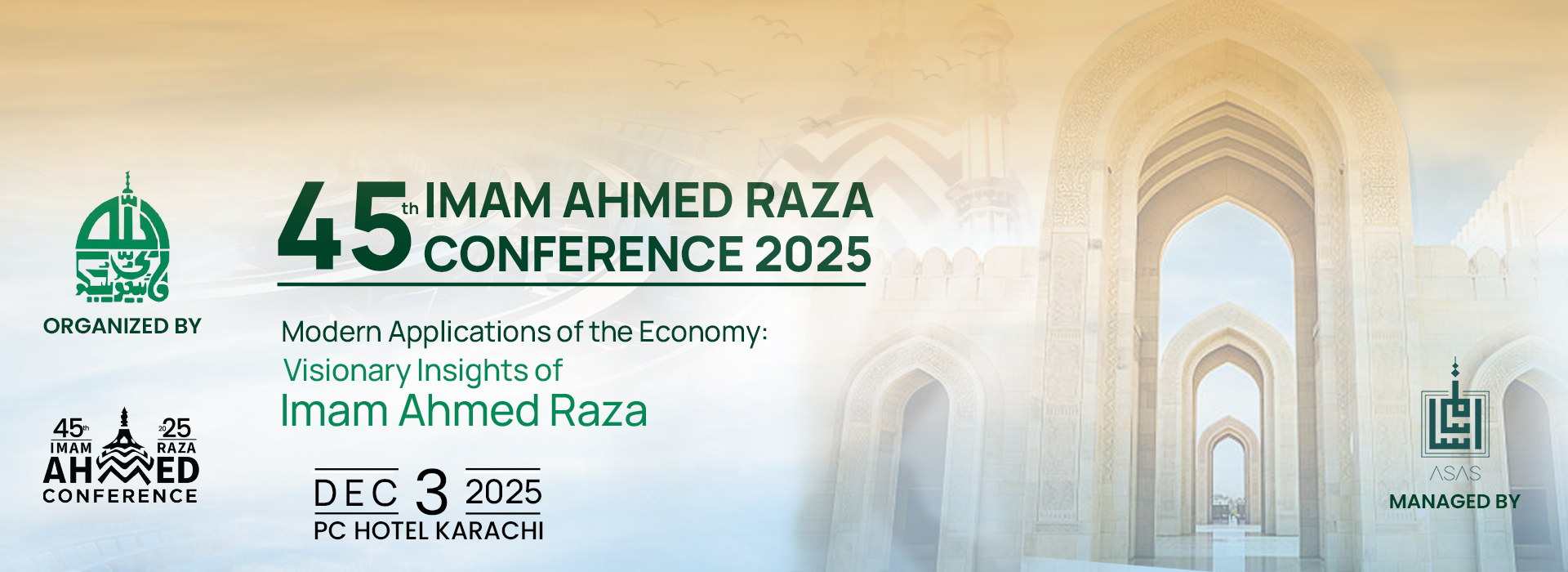 45th Imam Ahmed Raza Conference 2025
